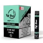 Puff House - Jednorázová E-Cigareta, Cool Mint, 800 potiahnutí, 12 ks (20mg), AT/DE