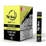Puff House - Jednorázová E-Cigareta, Fruit Mix, 800 potiahnutí, 12 ks (20mg), AT/DE