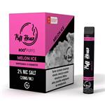Puff House - Jednorázová E-Cigareta, Melon Ice, 800 potiahnutí, 12 ks (20mg), AT/DE