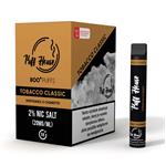 Puff House - Jednorázová E-Cigareta, Tobacco Classic, 800 potiahnutí, 12 ks (20mg), AT/DE