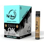 Puff House -Jednorázová E-Cigareta, Tropical Fruit, 800 potiahnutí, 12 ks (0mg), AT/DE 