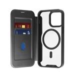 
PURO-Book Wallet Mag case compatible with MagSafe for iPhone 15 Pro, black
