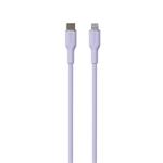 
PURO-Cable USB-C/MFI Lightning, 12 W, Soft, 1.5 m, lavender
