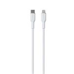 
PURO-Cable USB-C/MFI Lightning, 12 W, Soft, 1.5 m, white
