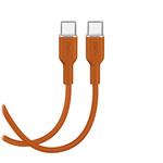
PURO-Cable USB-C/USB-C 25 W, Soft, 1.5 m, desert sun
