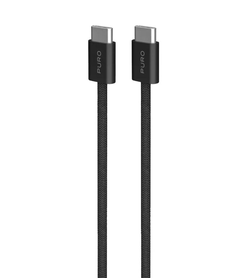 PURO - Káb Fabrik USB-C, 60W, 1,5 m, čie