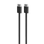 
PURO-Cable USB-C/USB-C, 60 W, Fabrik FABK4, 1.5 m, black

