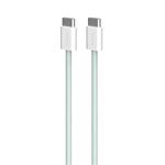 
PURO-Cable USB-C/USB-C, 60 W, Fabrik FABK4, 1.5 m, green
