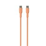 
PURO-Cable USB-C/USB-C, 60 W, Soft, 1.5 m, peach
