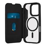 
PURO-Case Book Wallet Mag 2 compatible with MagSafe for iPhone 16 Pro, black
