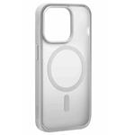 PURO-Case Gradient with MagSafe for iPhone 15 Pro Max, silver