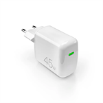 
PURO-Cestovní adaptér MiniPro USB-C, GaN, 45 W, bílá

