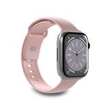 PURO-ICON strap for Apple Watch 38/40/41 mm, silicone, dusty pink