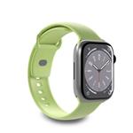 PURO-ICON strap for Apple Watch 42/44/45/49 mm, silicone, matcha gray