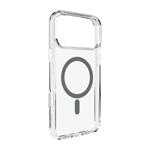 
PURO-LITE MAG Case with MagSafe for iPhone 17 Pro, transparent/dark gray
