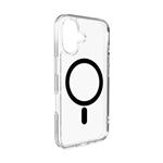 
PURO-LITE MAG case with MagSafe for iPhone 17, transparent/black
