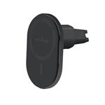 
PURO-Mag Pro car holder, compatible with MagSafe, for grid, black
