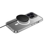 PURO-Magnetická bezdrátová nabíječka MagSafe, 15 W, černá