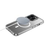 PURO-Magnetická bezdrátová nabíječka MagSafe, 15 W, světle modrá