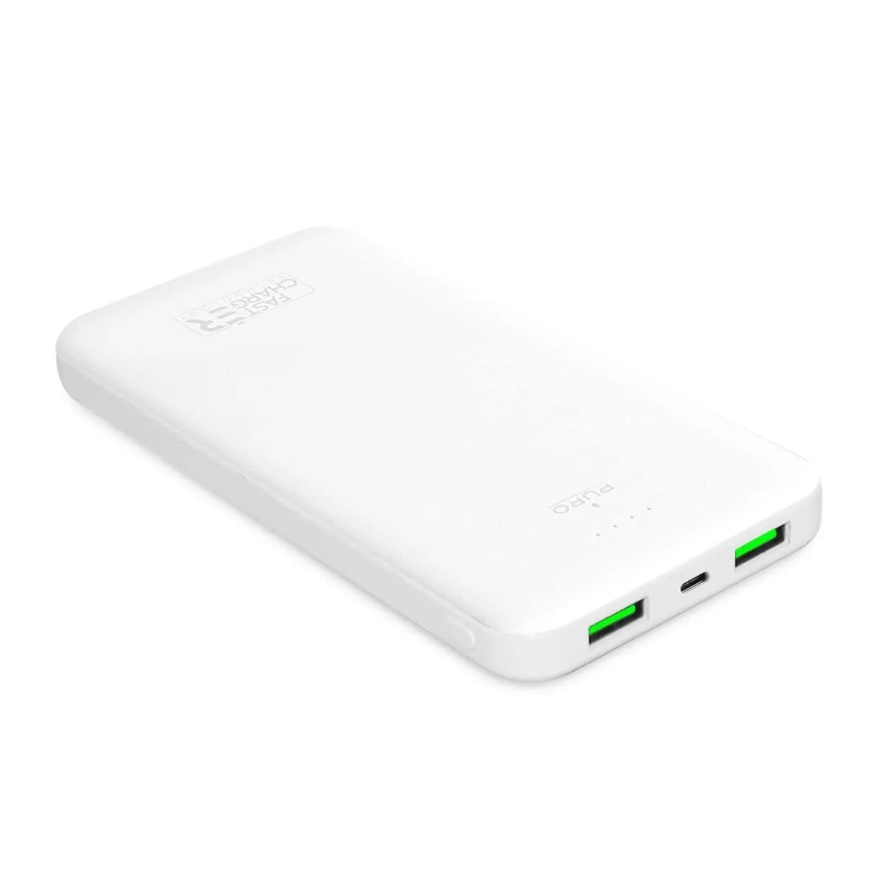 PURO - PB 10000mAh, 2xUSB/USB-C, 12W,bie