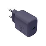 
PURO-PRO LITE travel adapter, USB-C, PD 30 W, dark blue
