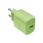 
PURO-PRO LITE travel adapter, USB-C, PD 30 W, green
