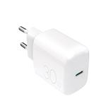 
PURO-PRO LITE travel adapter, USB-C, PD 30 W, white
