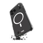 PURO - Puzdro Impact Clear D3O s MagSafe pre iPhone 17 Pro, transparentná