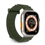 PURO - Remienok EXTREME pre Apple Watch 42/44/45/49 mm/Ultra, polyester, army green