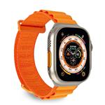 PURO - Remienok EXTREME pre Apple Watch 42/44/45/49 mm/Ultra, polyester, pulse orange
