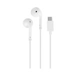 
PURO-Sluchátka In-Ear FILO s mikrofonem, USB-C, bílá
