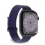PURO-SPORT strap for Apple Watch 42/44/45/49 mm, nylon, space blue