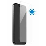 PURO-Tempered glass Antimicrobial for iPhone 15 Plus, clear