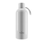 PURO-Thermos bottle DRINK ME 500 ml, white