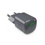 
PURO-Travel adapter MiniPro USB-C, GaN, 20 W, black oyster
