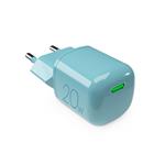 
PURO-Travel adapter MiniPro USB-C, GaN, 20 W, island mist

