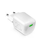 PURO-Travel adapter MiniPro USB-C, GaN, 20 W, white