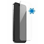 PURO-Tvrzené sklo Antimicrobial pro iPhone 15 Pro, čirá