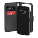 
PURO-Wallet Stand Case for iPhone 17 Pro, removable, black
