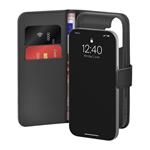 
PURO-Wallet Stand Case for iPhone 17, removable, black
