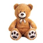 Rappa-XXL brown teddy bear with tag, 100 cm