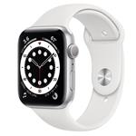 Renewd - Obnovené Apple Watch Series 6 44 mm, strieborná-biela