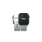 Renewed-Renewed Apple Watch Series SE 44 mm, silver/white