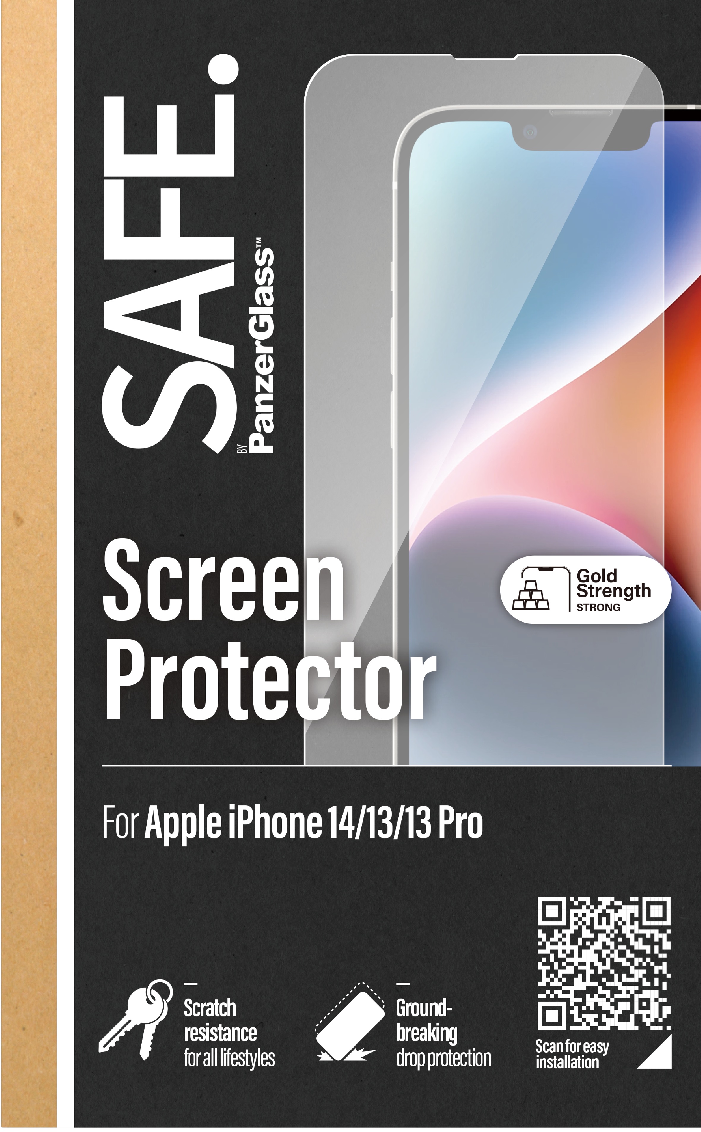 SAFE - T s CF pre iPh 14/13Pro/13,čie