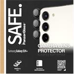 SAFE - Ochranný kryt objektívu fotoaparátu pre Samsung Galaxy S24/S23/S23+, čierna
