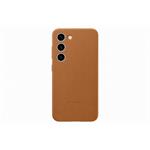 Samsung-Pouzdro kožené pro Samsung Galaxy S23, camel