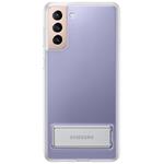 Samsung - Puzdro Clear Standing pre Samsung Galaxy S21+, transparentná