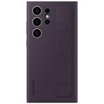 Samsung - Puzdro Standing Grip s pútkom pre Samsung Galaxy S24 Ultra, dark violet