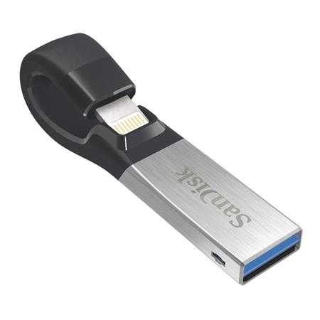 SanDisk - iXpand flash drive 128 GB, MFI/USB