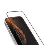 
SBS-Active Full Cover D3O Tempered Glass with Applicator for iPhone 16 Pro, Clear
